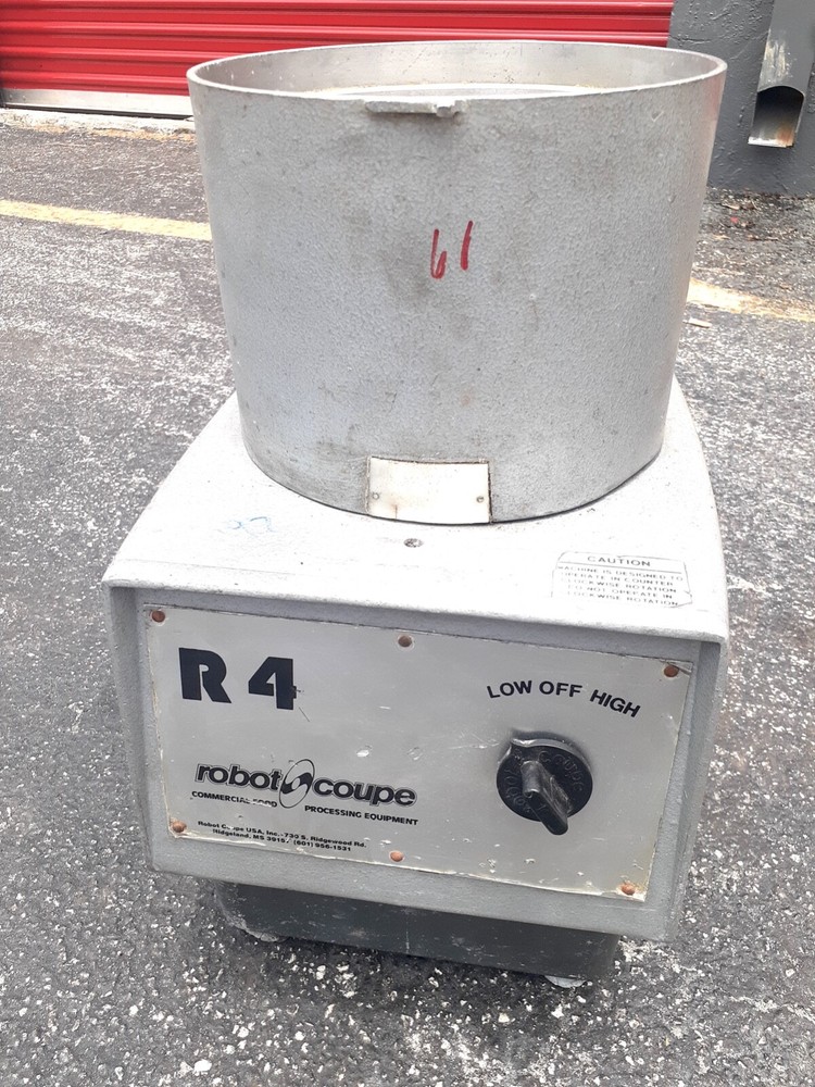 Robot Coupe R4 Mixer Cutter Base - Food Processor - 3 Phase - UNTESTED