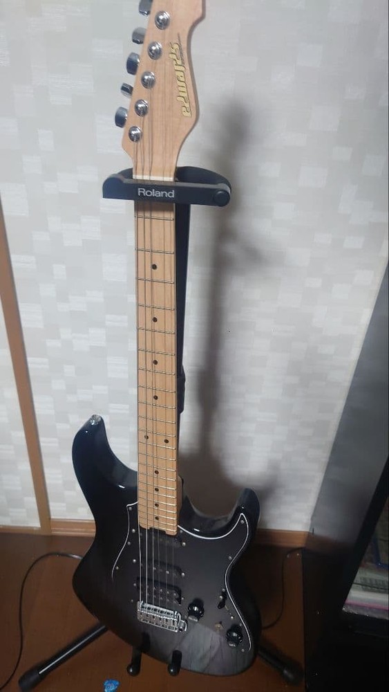 EDWARDS E-SNAPPER-ASM SolidBlack electric guitar Safe Packing!