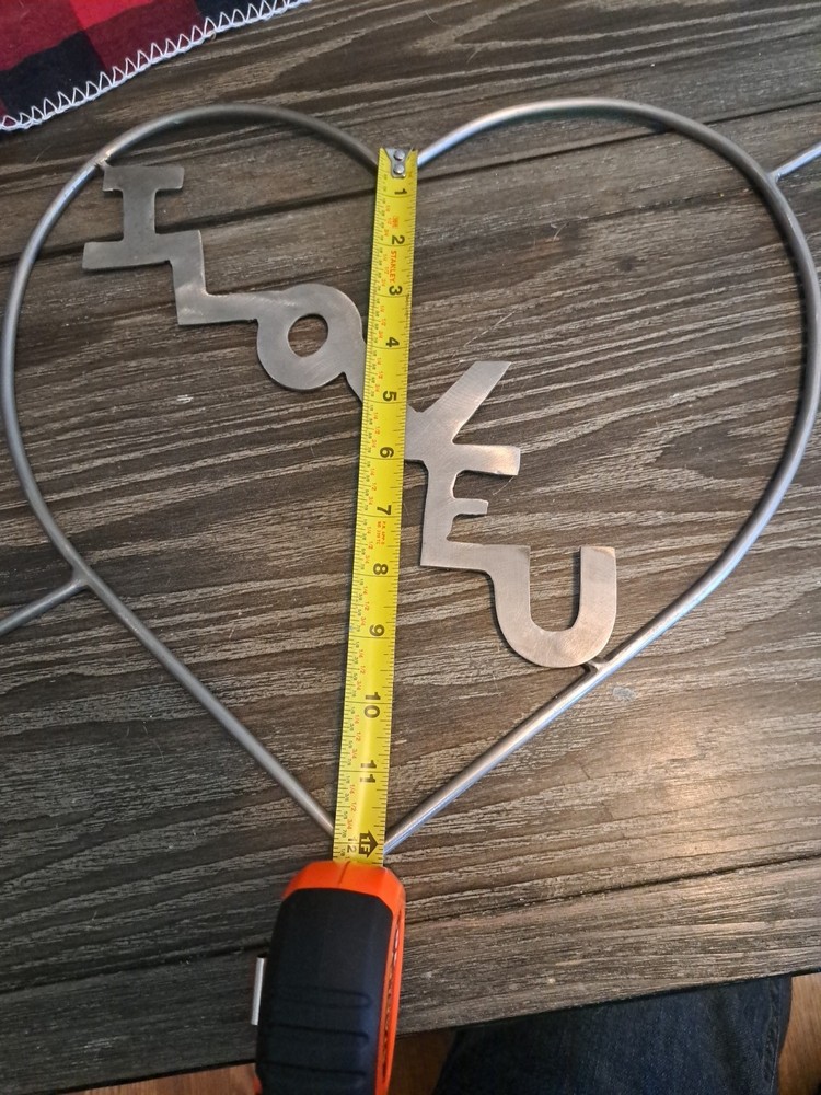 Valentines Day Sign Metal