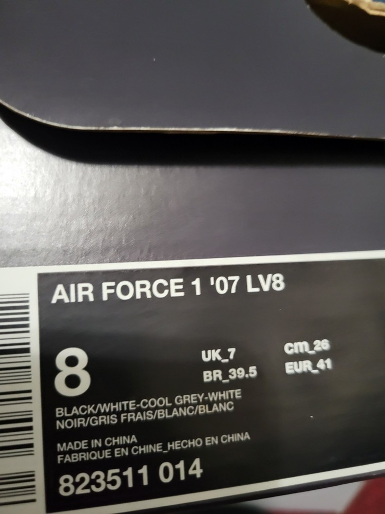 Nike Air Force 1 '07 Men's Size 8 Bundle