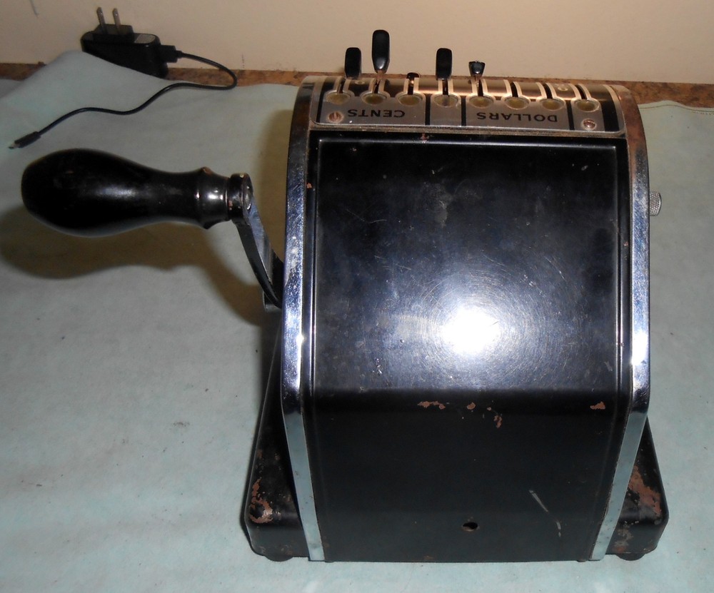 Paymaster Check Writer Protector Model Y Chicago Vintage Fully Working 1930s