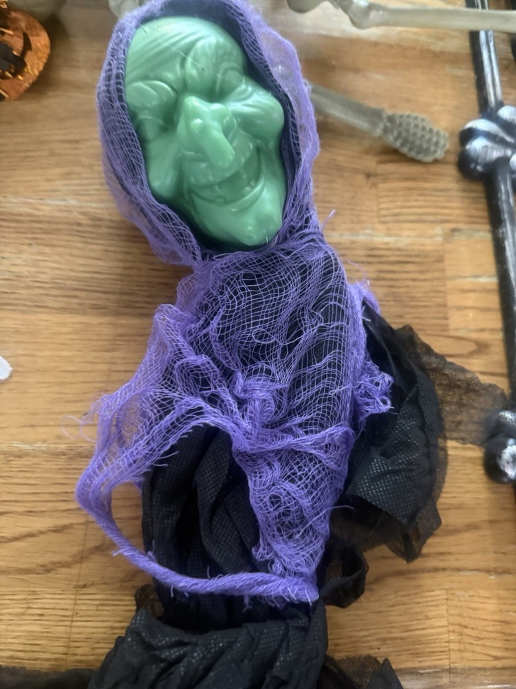 Halloween Props & Decorations Lot - Spiders, Bats, Ghosts, Lanterns