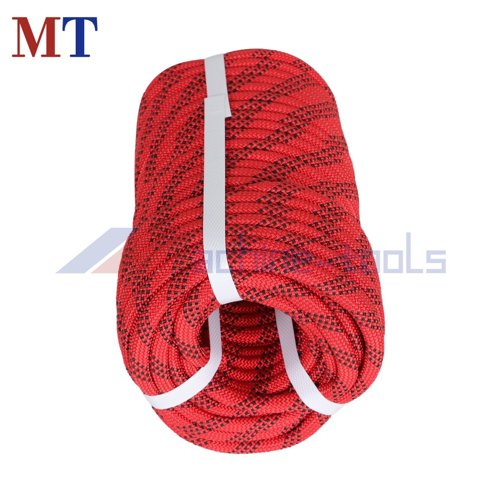 3/8" × 100' Braid Polyester Rope Arborist Tree Rope High Strong 3520Lbs