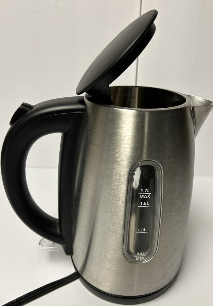 Farberware Electric Kettle 1.7L Stainless Steel Auto Shut-off Fast Boil Works
