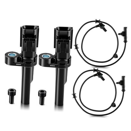 ABS Wheel Speed Sensor 4Pcs Compatible with Dodge Ram 1500 2009-2010 for Ram