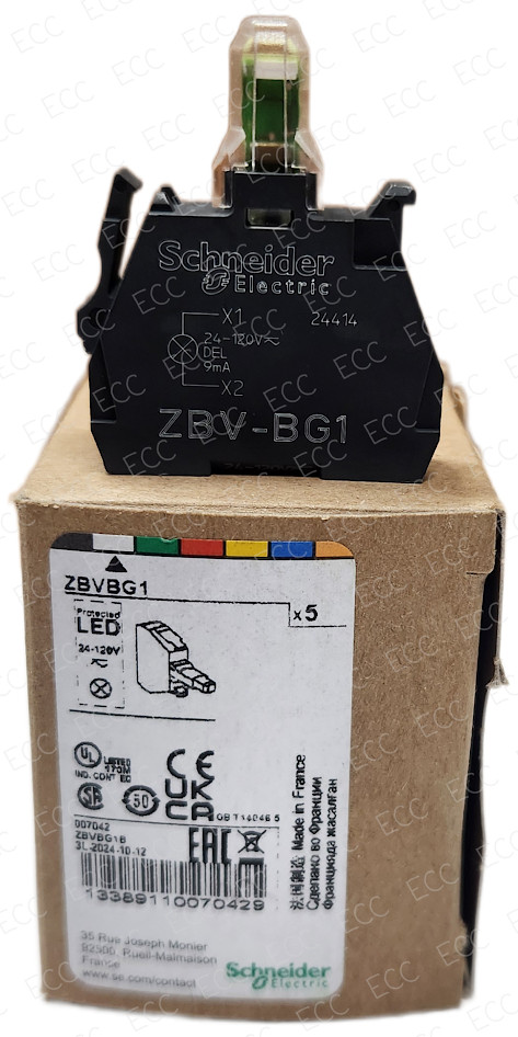 New Schneider Electric ZBV-BG1 * LED Light Module