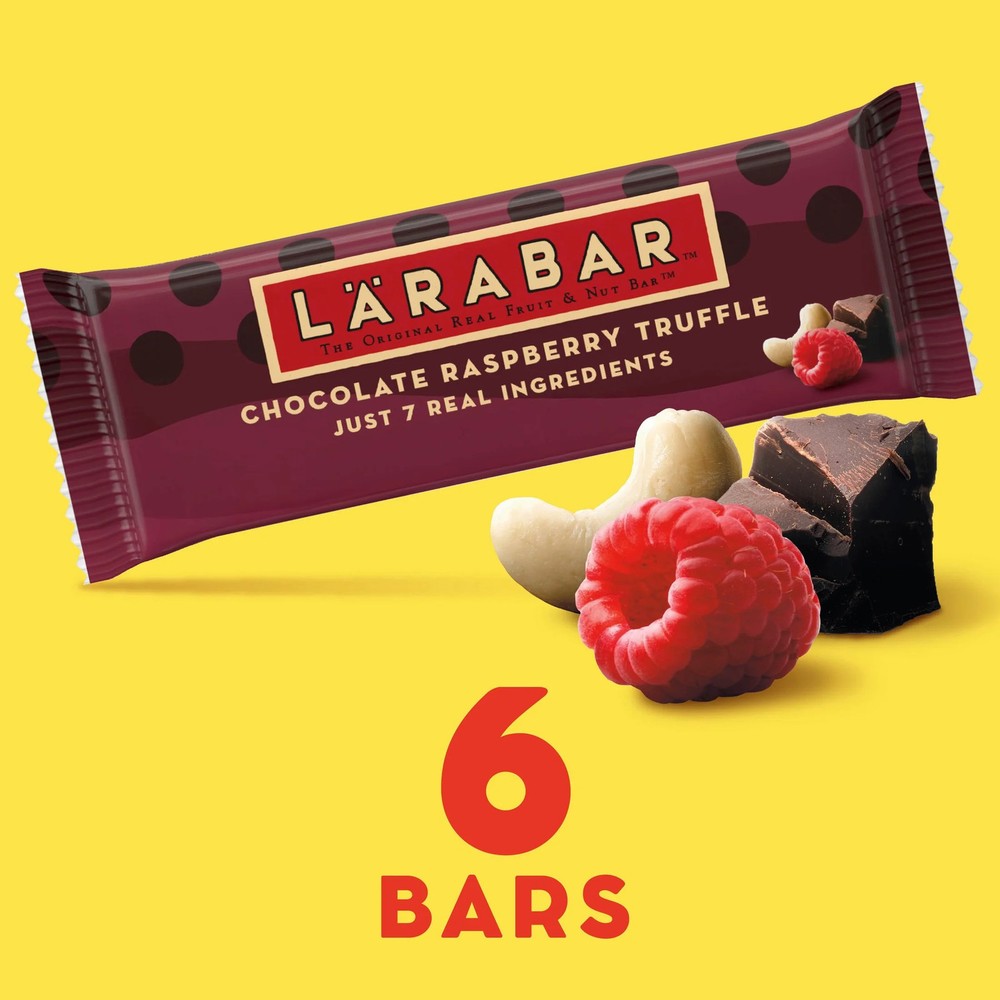 6 Pack Chocolate Raspberry Nut Bar Vegan