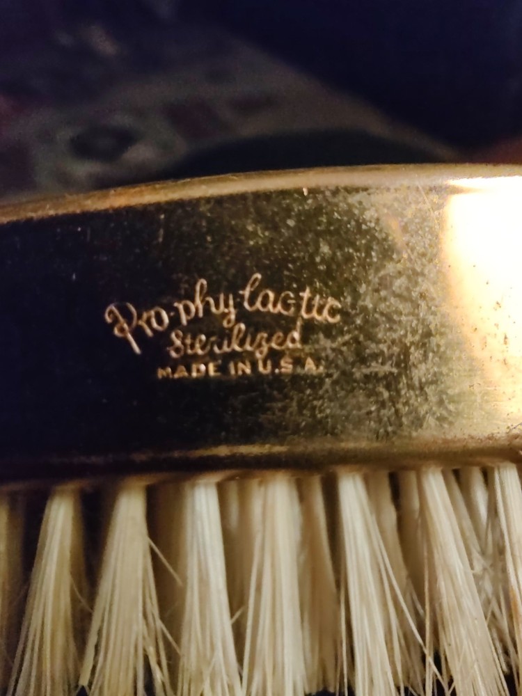 Vintage brush by PRO-PHYLACTIC USA