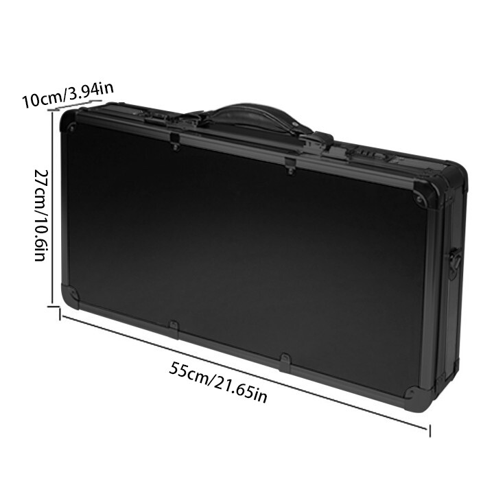 Black Barber Case, Barber Carrying Case, Professional Barber Case