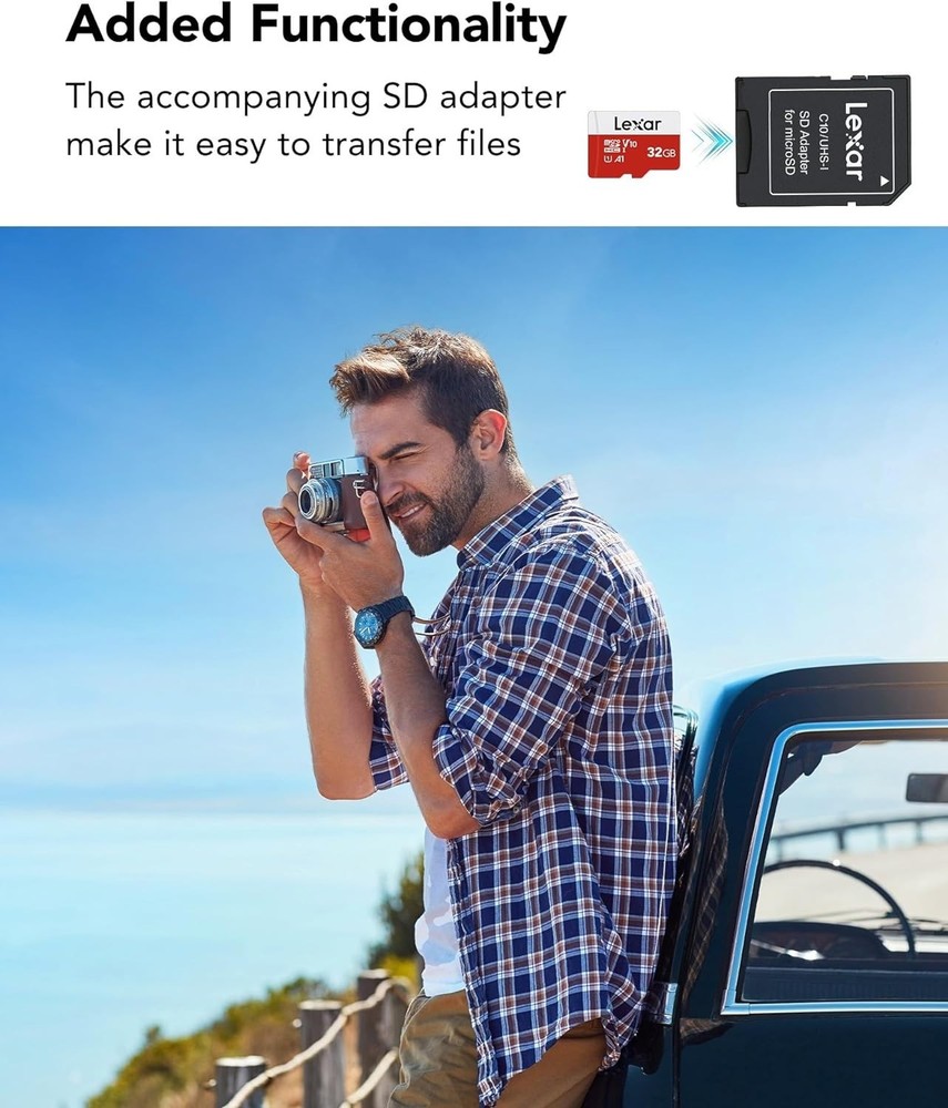32GB Micro SD Card Set - Versatile High-Speed Storage for All Devices