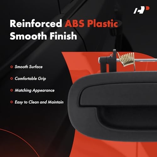 Front Left Driver Side Exterior Door Handle with Keyhole Compatible with