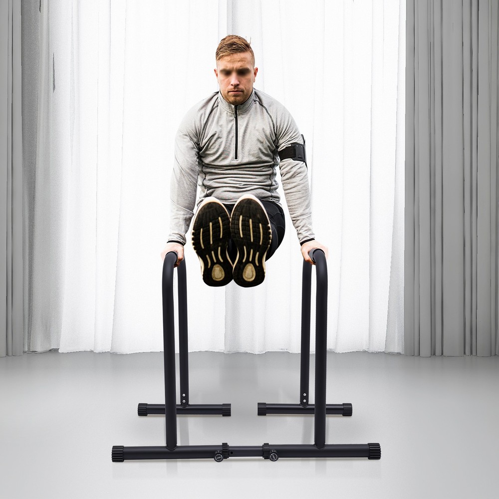 Portable Adjustable Dip Bar for Effective Home Strength Workouts