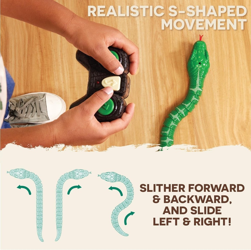 RC Snake Toy Green