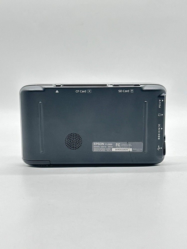 EPSON P-2000 Photo Fine Multimedia Storage Viewer G941A