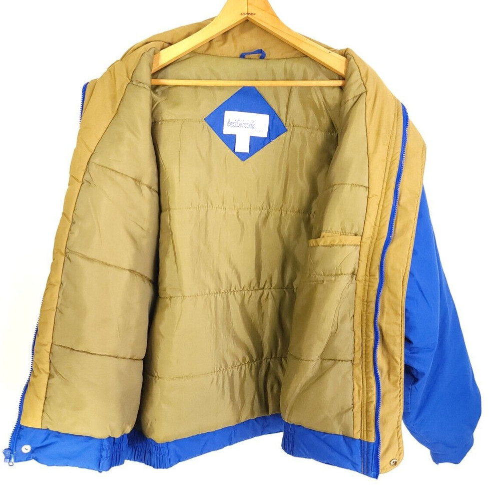 Saddlebrook Jacket Men's 2X Blue Zip Front Distressed
