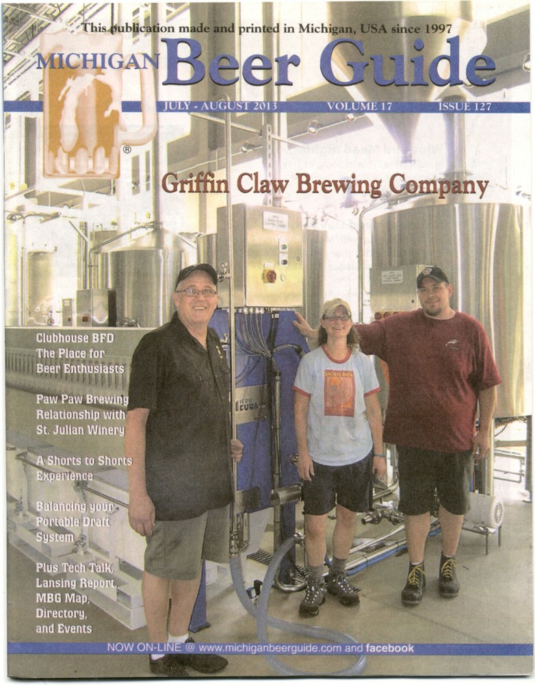 Michigan Beer Guide July-August 2013