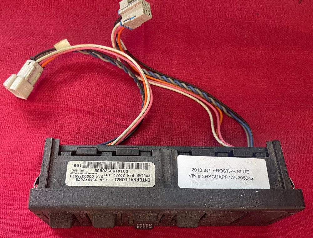 International Switch Assembly P/N: 3549776C5