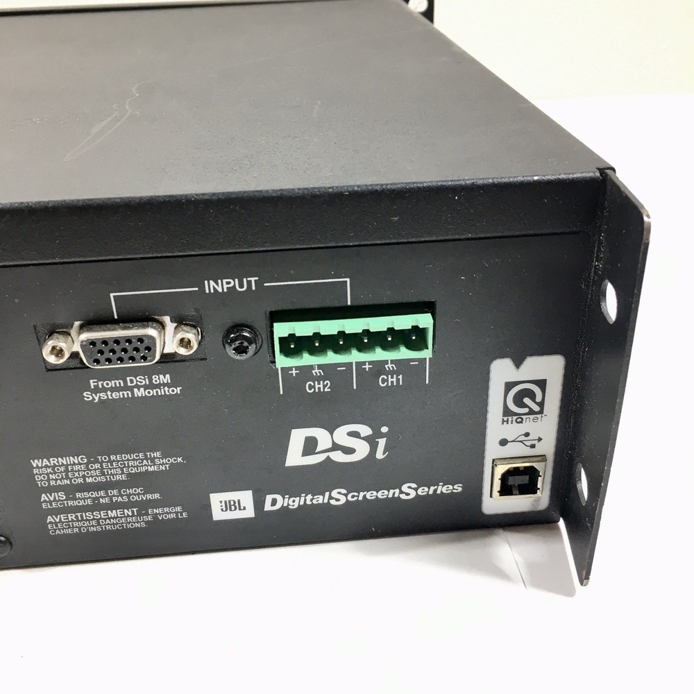 Crown DSi2000 2-Ch Power Amplifier - JBL