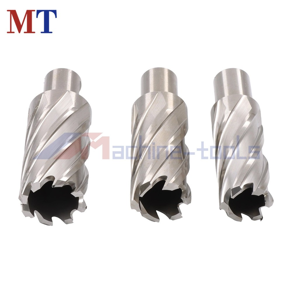 6 Pack HSS Magnetic Drill Bits Universal Shank 2" Depth Annular Cutter Set