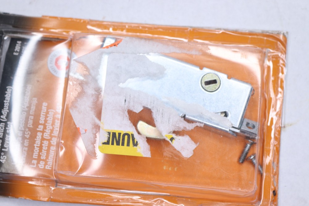 Prime-Line Adjustable Mortise Lock Spring-Loaded Hook Latch Projection 45Âº