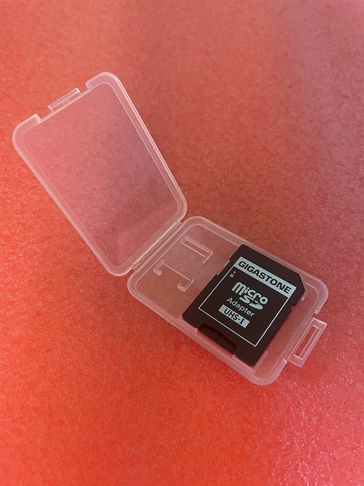 8 Pack Clear Micro SD microsd Card Case Holder Box Hard Plastic Storage