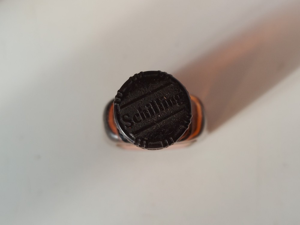Vintage Schilling Brand Orange Extract Bottle