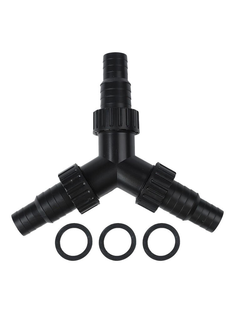 Connect and Split Pond Hoses Efficiently with Adjustable Splitter Connector