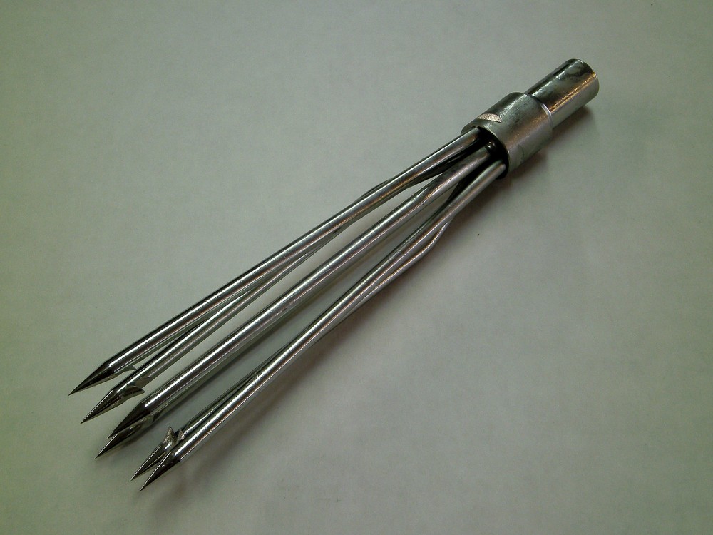 Scuba Diving LionFish Spear gun Tip 6mm Triangle Tip 6 Point Replacement HA20
