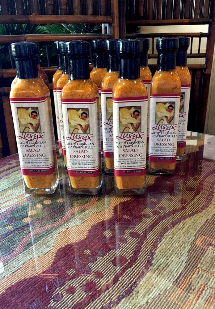 Lusy's Mediterranean Cafe & Grill Salad Dressing