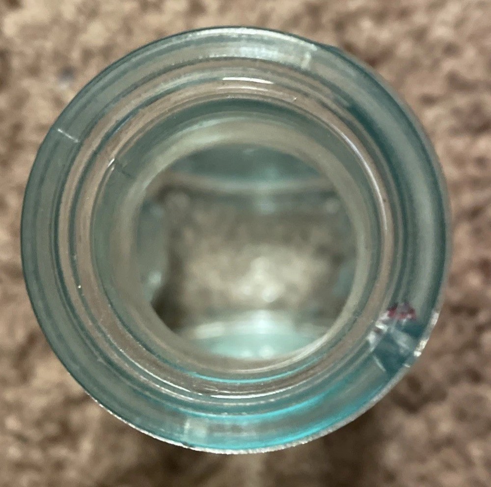 VTG Blue/Green Glass Bottle