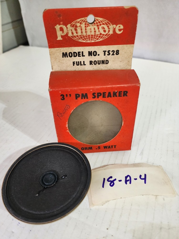 Philmore TS28 3" Full Round PM Speaker