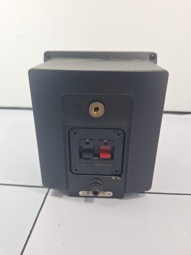 JBL Control Micro Compact Studio Monitor Speaker/Tested & Works