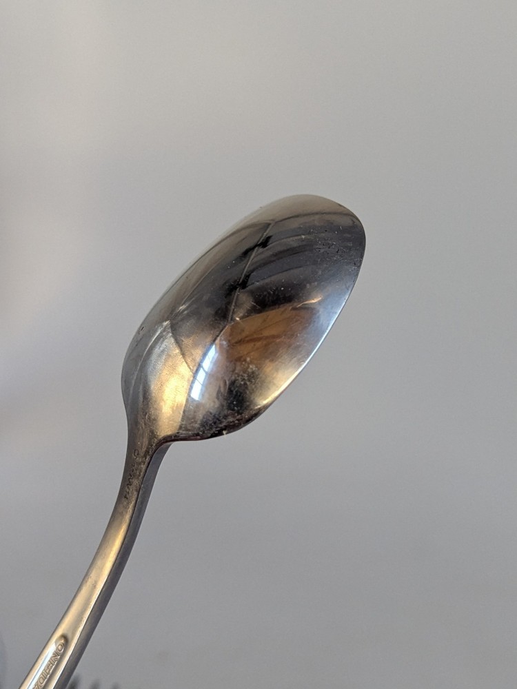 5 Piece Oneida Hammered Handle Design - SERVING UTENSILS -