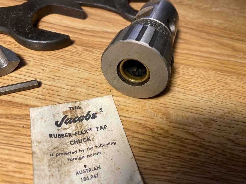 JACOBS Rubber-Flex Tap Chuck Kit Model #440-02 (5/16"=5/8")