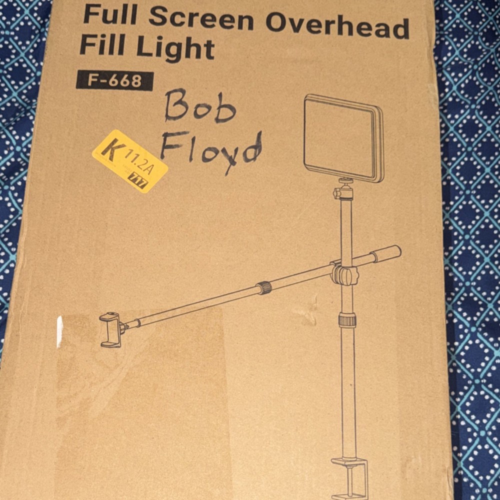 F-668 Full Screen Overhead Fill Light Studio Continuous Lighting Kit