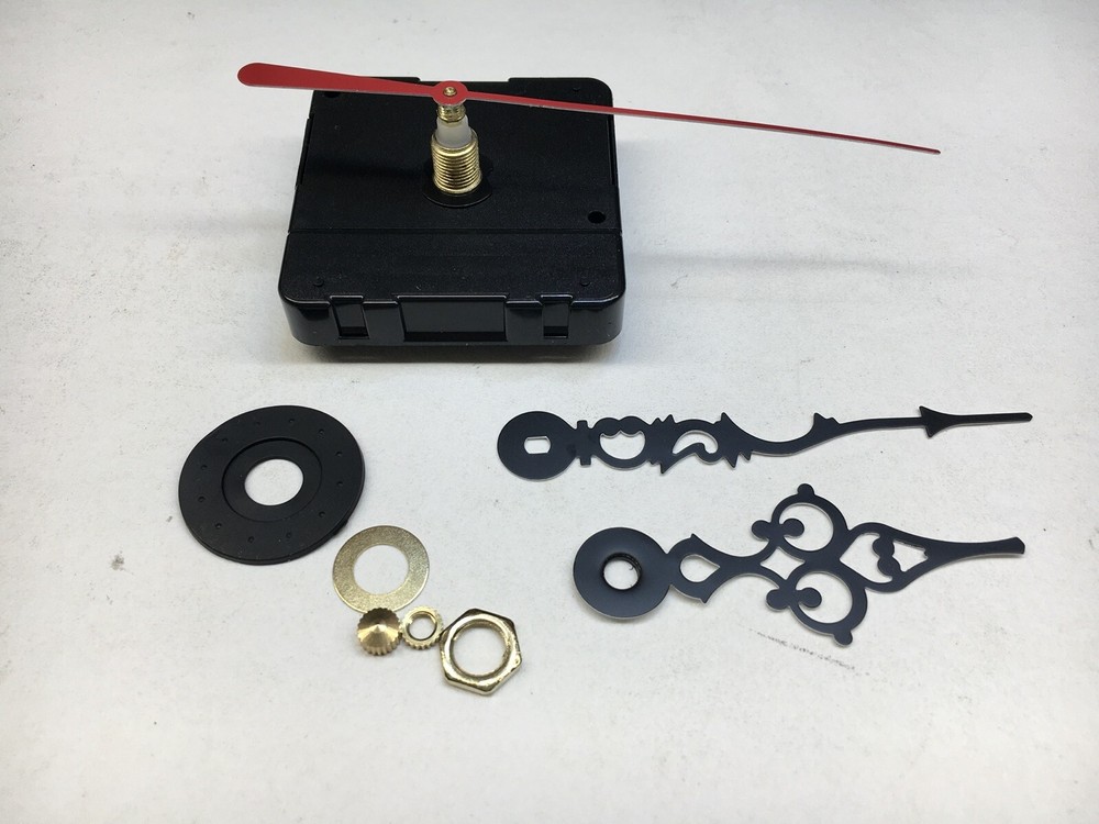 Battery Clock Movement Short Shaft Quiet Continuous Sweep