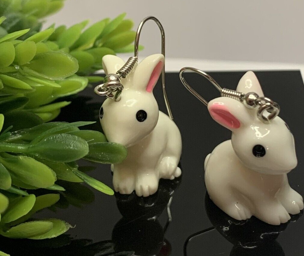 Easter Earrings, Bunny Earrings, Rabbit Earring, Gift Idea, Easter Bunny Earring