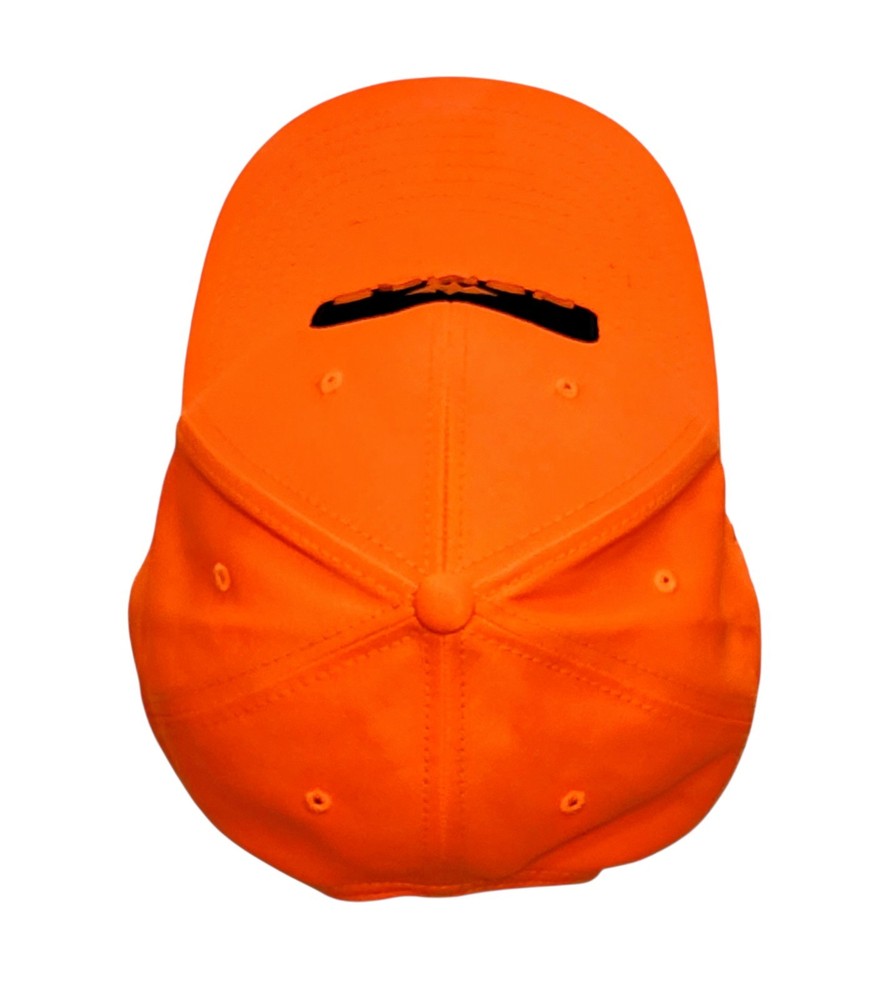 🔥 Never Worn Nomad Outdoors Blaze Orange Hunting Trucker Hat Cap 🦌