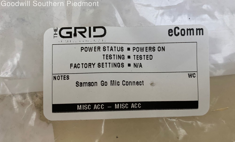 Samson Go Mic Connect USB Microphone - Tested