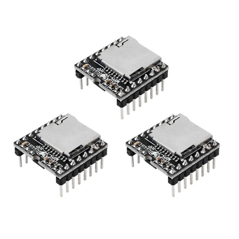 3Pcs Mini MP3 Player Module TF Card U Disk Mini MP3 DFPlayer Sound For DFPlayer