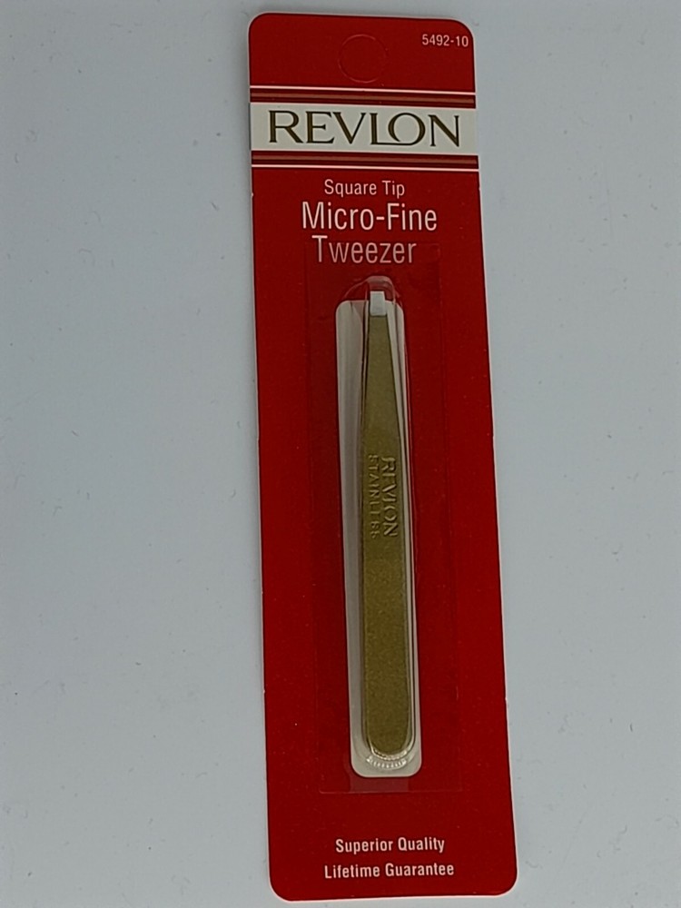 Revlon Square Tip Micro-fine Tweezer 5492-10
