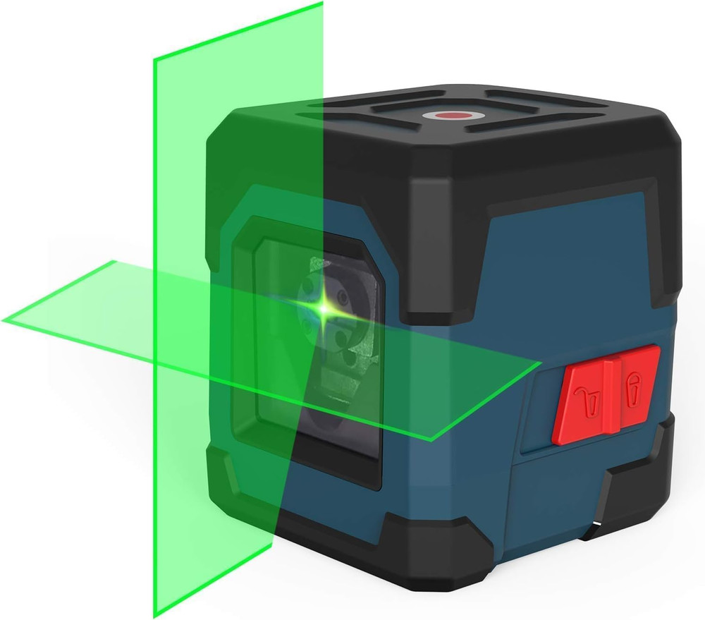 Laser Level,  Cross Line Laser with Self-Leveling, Vertical and Horizontal Line,