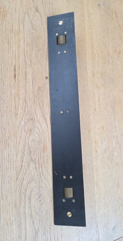 Parallel Rolling Ruler 18" W H Harling of London Solid Brass Draughtsman's Ruler