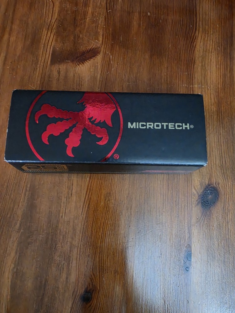 Microtech ( Box Only ) Manual Stitch A S/E Stonewash Standard BOX ONLY