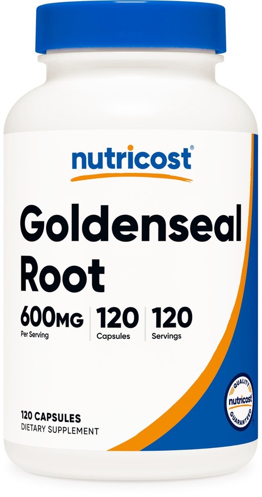 Nutricost Goldenseal Root 600mg, 120 Capsules