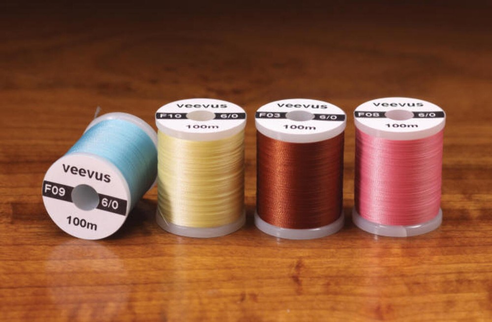 6/0 Veevus Fly Tying Thread - Assorted Colors