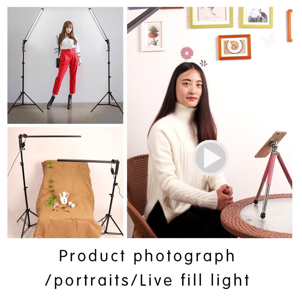 Photography Studio Lighting Kit Adjustable Light Professional Electrical Ligh...
