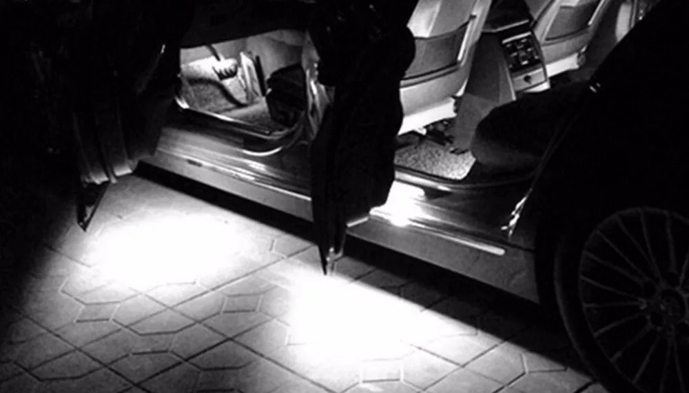 2x For BMW E81 E82 E90 E91 E92 E63 E64 E70 E71 M4 LED Step Courtesy Door Lights