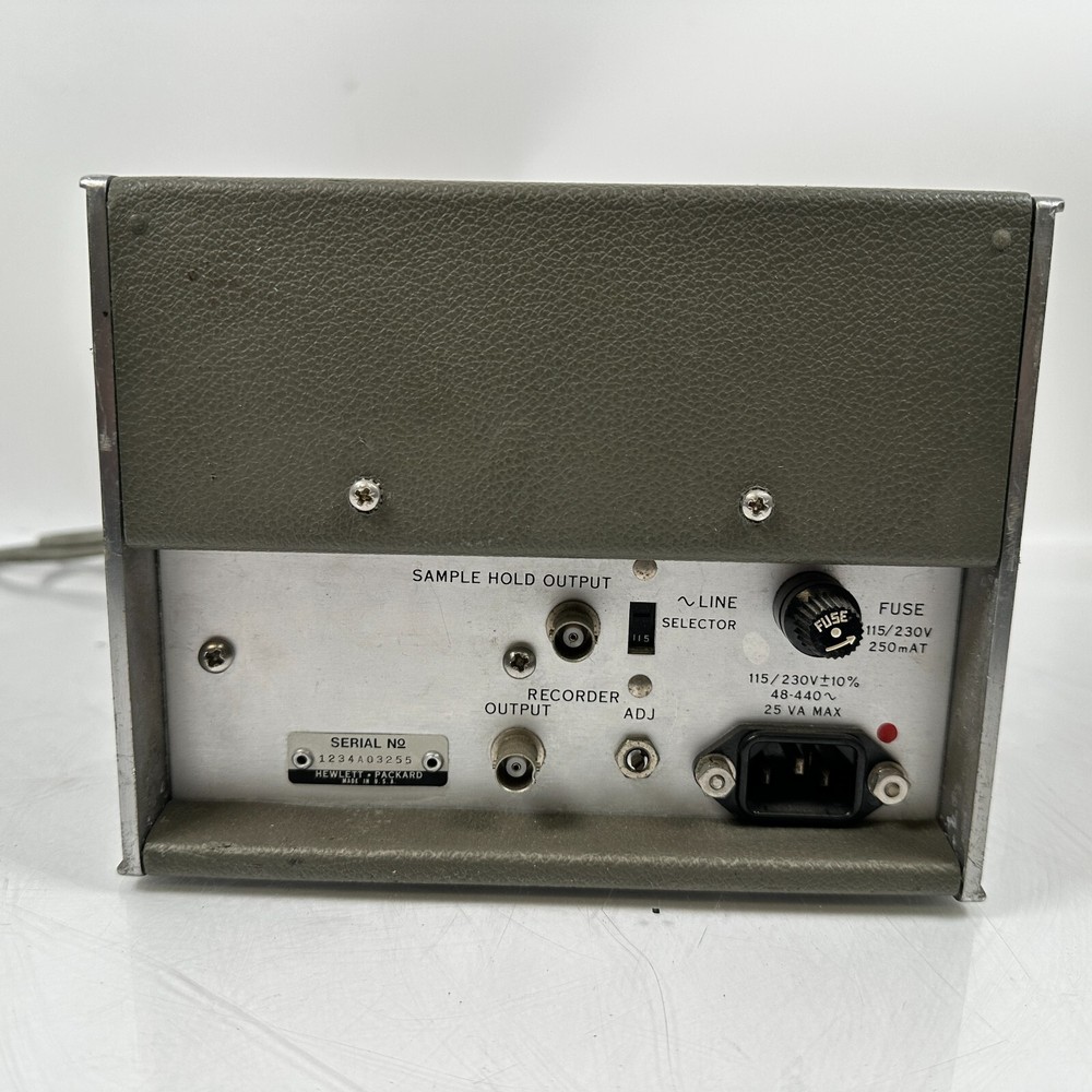 Hewlett-Packard HP 3406A Broadband Sampling Voltmeter & Probe Kit