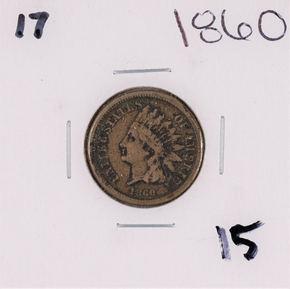 1860 Indian Head Cent #17